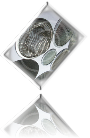 Filter aus nicht rostenen Stahl VA- Filter